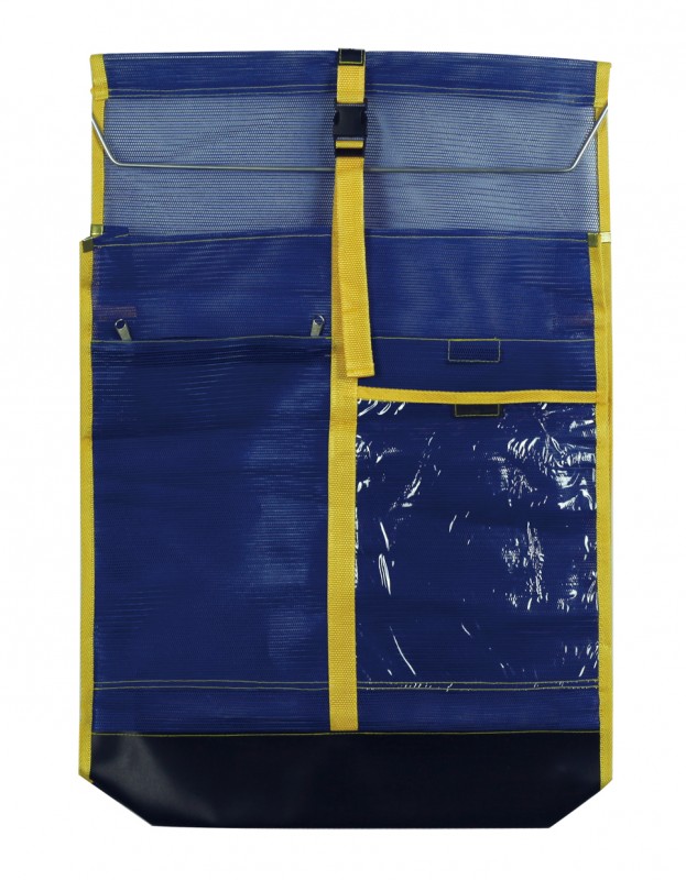 G-1518 Blue Mesh Garment Bag